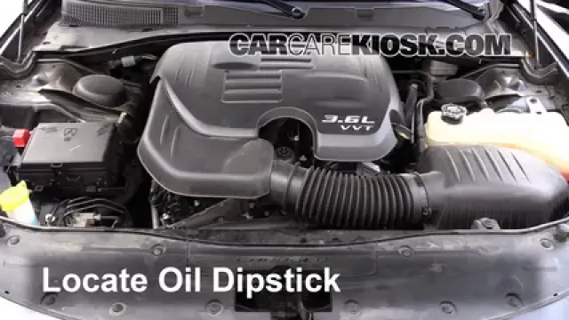 2015 Dodge Charger SE 3.6L V6 FlexFuel Huile Vérifier le niveau de l'huile